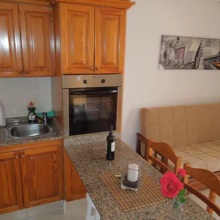 Beachfront-apartment Las Vistas 2 With Sea-view, Heated Pool, Wifi, Sat-tv Arona (Tenerife)